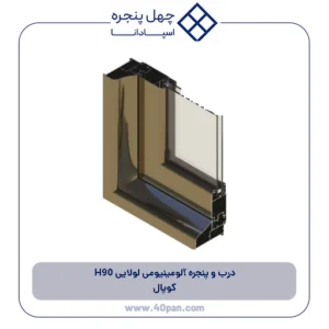 درب و پنجره آلومینیومی لولایی H90 کوپال