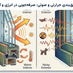 پنجره سه جداره