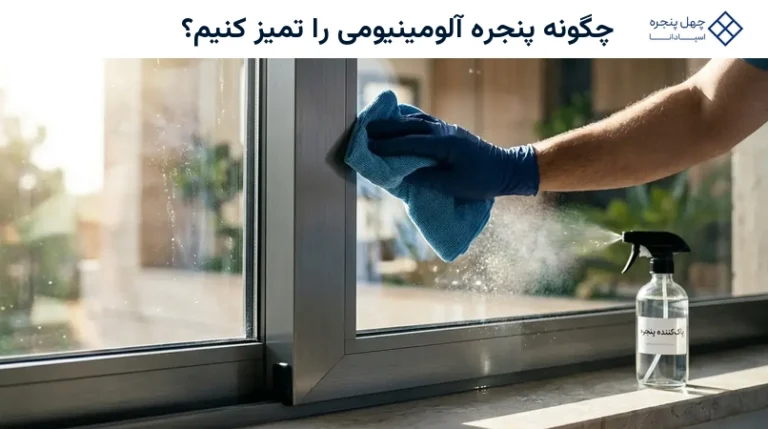 چگونه پنجره آلومینیومی را تمیز کنیم؟