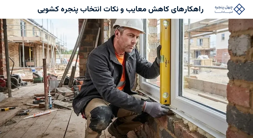 راهکارهای کاهش معایب و نکات انتخاب پنجره کشویی